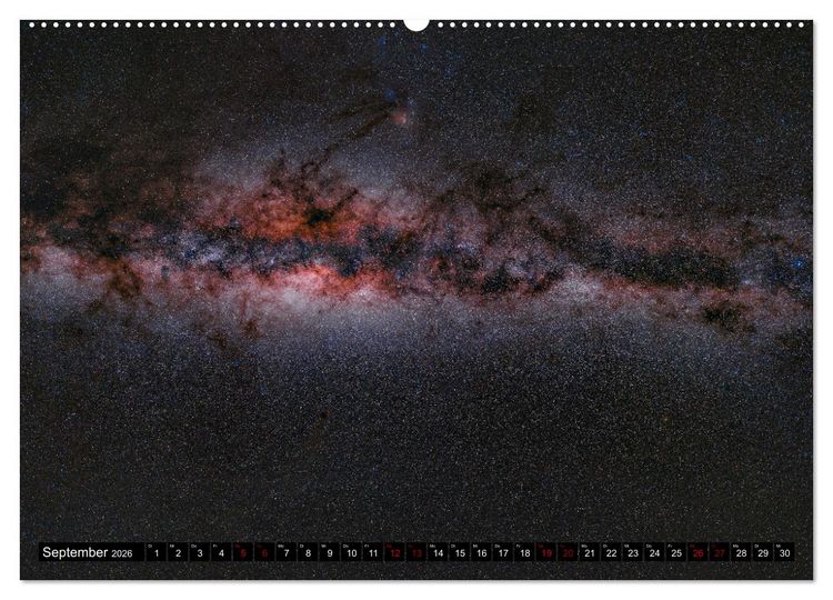 Produktbild: Deepsky XVII (hochwertiger Premium Wandkalender 2026 DIN A2 quer), Kunstdruck in Hochglanz