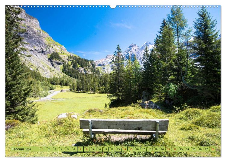 Produktbild: Alpentraum Kandersteg (Wandkalender 2026 DIN A2 quer), CALVENDO Monatskalender