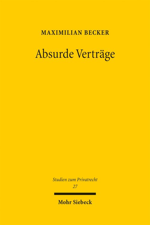 Produktbild: Absurde Vertr&auml;ge