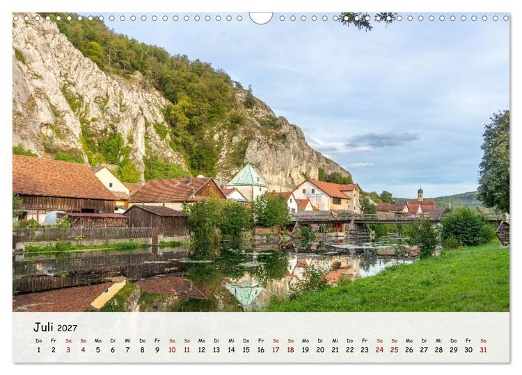 Produktbild: Ein Spaziergang durch Essing im Altm&uuml;hltal (Wandkalender 2027 DIN A3 quer), CALVENDO Monatskalender