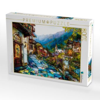 Produktbild: CALVENDO Puzzle Es wird Herbst in den Bergen | 1000 Teile Lege-Gr&ouml;&szlig;e 64x48cm Foto-Puzzle f&uuml;r gl&uuml;ckliche Stunden