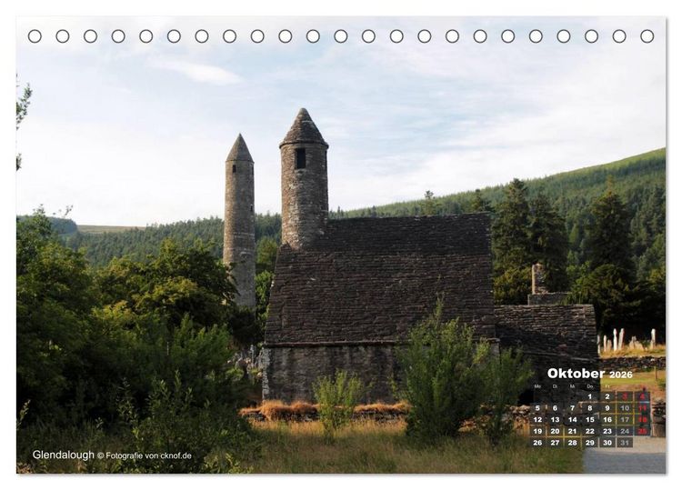 Produktbild: Irland (Tischkalender 2026 DIN A5 quer), CALVENDO Monatskalender