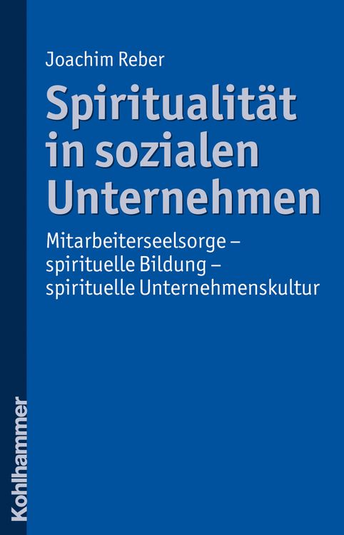 Produktbild: Spiritualit&auml;t in sozialen Unternehmen