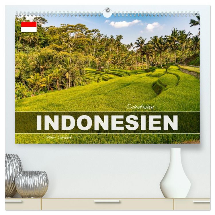 Produktbild: S&uuml;dostasien - Indonesien (hochwertiger Premium Wandkalender 2027 DIN A2 quer), Kunstdruck in Hochglanz