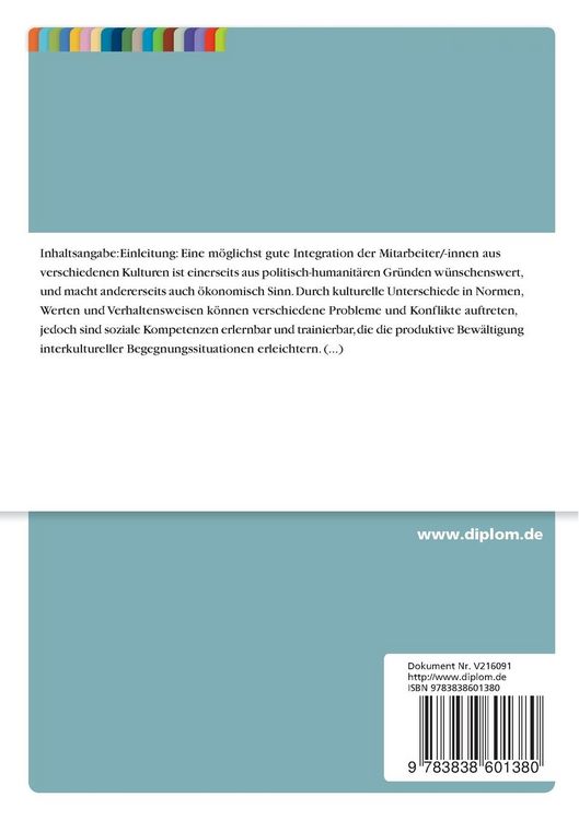 Produktbild: Interkulturelles Training in Unternehmen