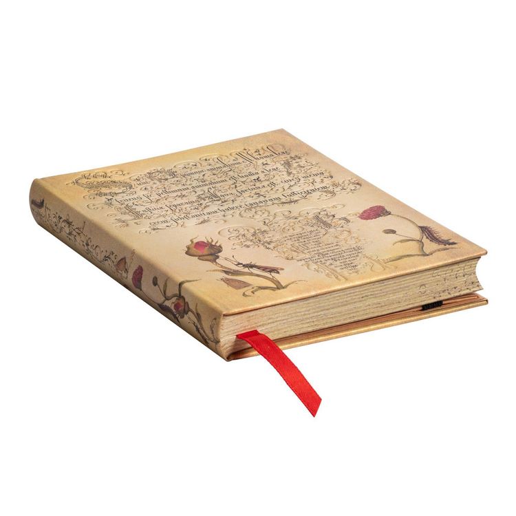 Produktbild: Hardcover Notizbuch Fl&auml;mische Rose, Mini, Liniert