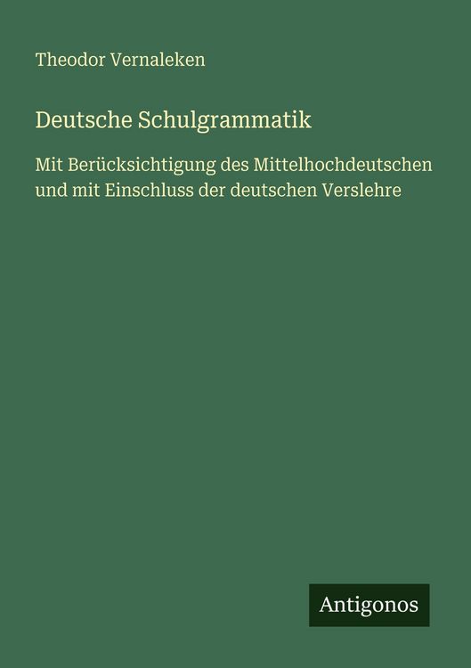Produktbild: Deutsche Schulgrammatik