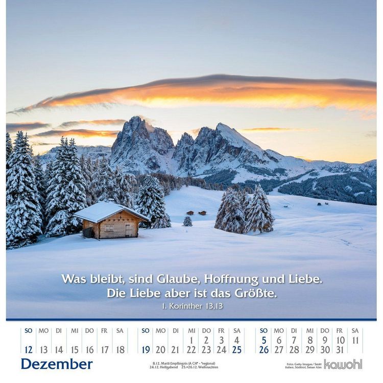 Produktbild: Glanz der Berge 2027