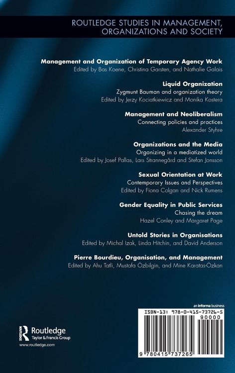 Produktbild: Pierre Bourdieu, Organization, and Management