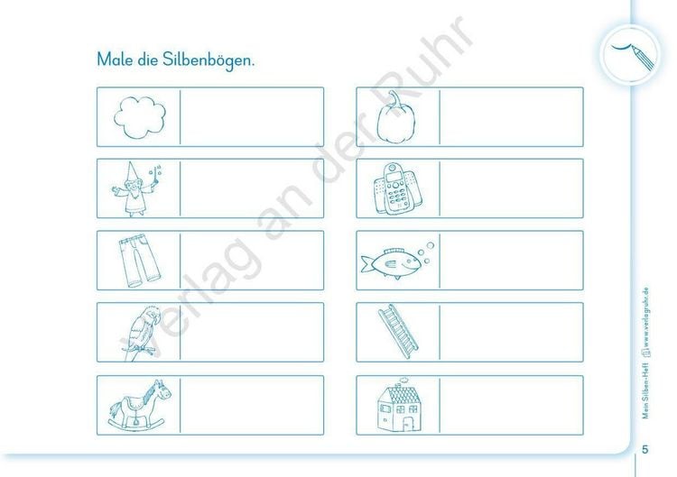 Produktbild: Mein Silben-Heft