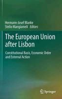Produktbild: The European Union after Lisbon