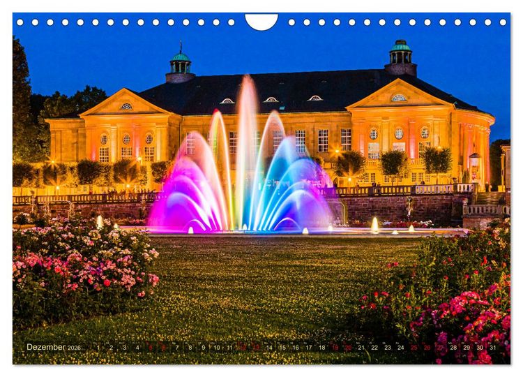 Produktbild: Welterbe Bad Kissingen (Wandkalender 2026 DIN A4 quer), CALVENDO Monatskalender