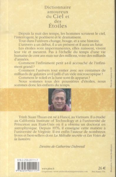 Produktbild: Dictionnaire amoureux du ciel et des &eacute;toiles