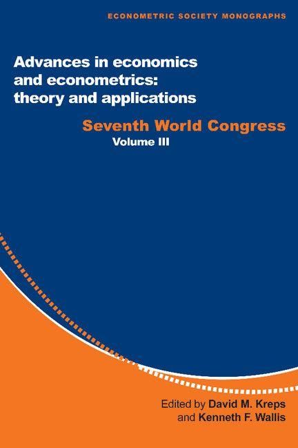 Produktbild: Advances in Economics and Econometrics