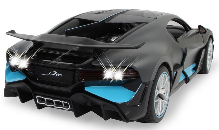 Produktbild: Bugatti Divo 1:14 grau 2,4GHz T&uuml;r manuell