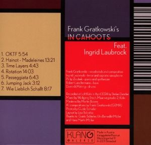 Produktbild: Frank Gratkowski's In Cahoots Feat. Ingrid Laubroc