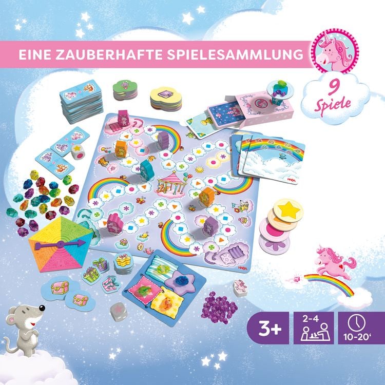 Produktbild: Einhorn Glitzergl&uuml;ck - Spielesammlung
