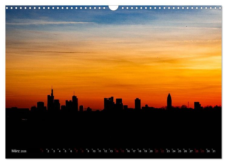 Produktbild: Main Frankfurt (Wandkalender 2026 DIN A3 quer), CALVENDO Monatskalender