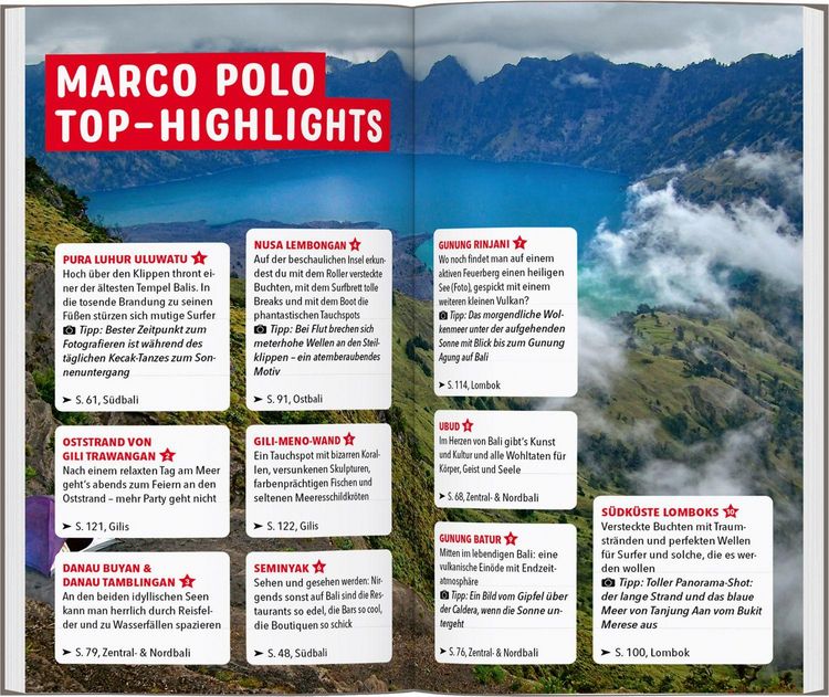 Produktbild: MARCO POLO Reisef&uuml;hrer Bali, Lombok, Gilis