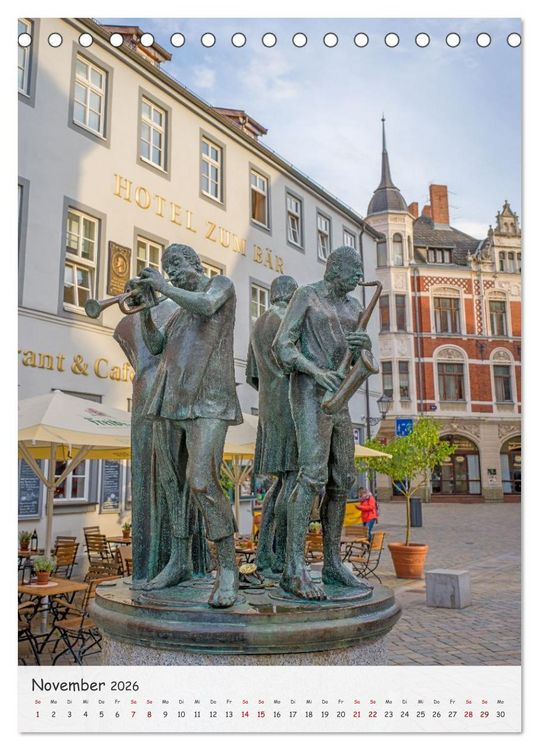 Produktbild: Quedlinburg - Welterbestadt und Tor zum Harz (Tischkalender 2026 DIN A5 hoch), CALVENDO Monatskalender