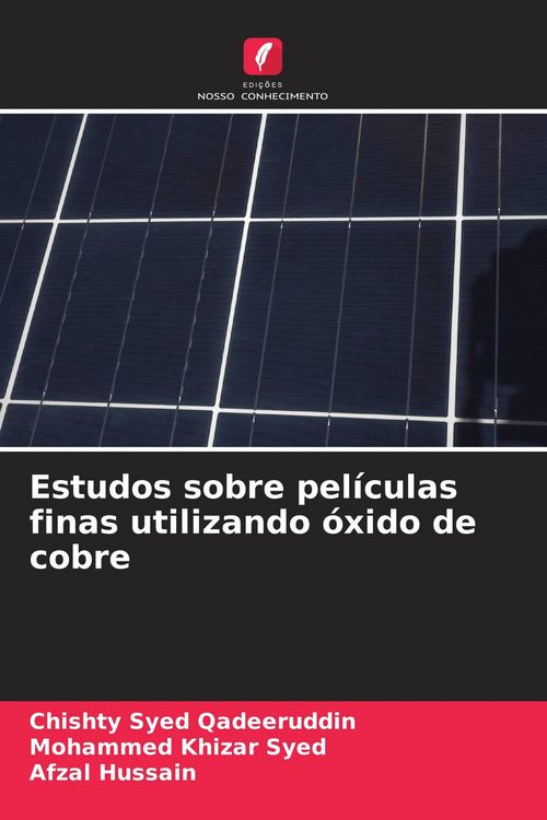 Produktbild: Estudos sobre pel&iacute;culas finas utilizando &oacute;xido de cobre