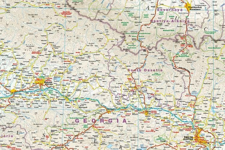 Produktbild: Reise Know-How Landkarte Kaukasus | Caucasus (1:650.000)