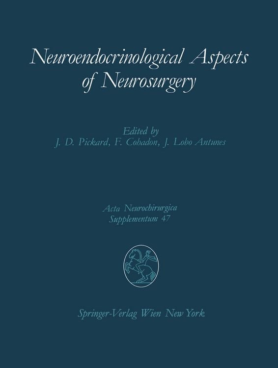 Produktbild: Neuroendocrinological Aspects of Neurosurgery