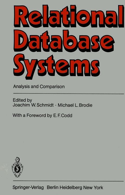 Produktbild: Relational Database Systems