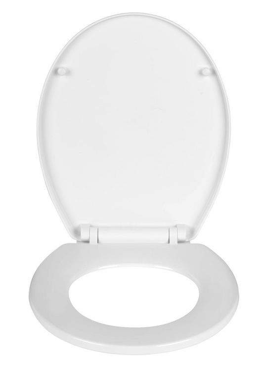 Produktbild: WC-Sitz Mod. Luri, wei&szlig;, Thermoplast, 35.5x43 cm, mit Easy-Close Absenkautomatik