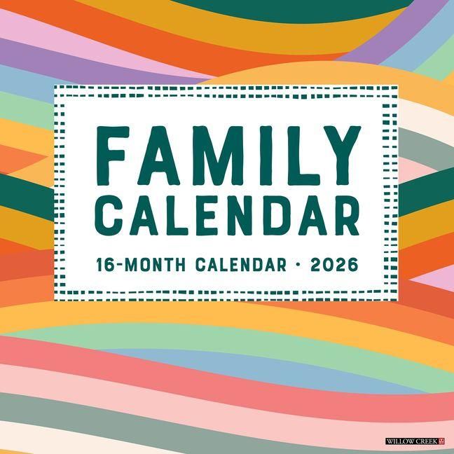 Produktbild: Family Planner Calendar 2026 Wall Calendar