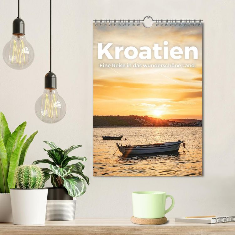 Produktbild: Kroatien - Eine Reise in das wundersch&ouml;ne Land. (Wandkalender 2026 DIN A4 hoch), CALVENDO Monatskalender