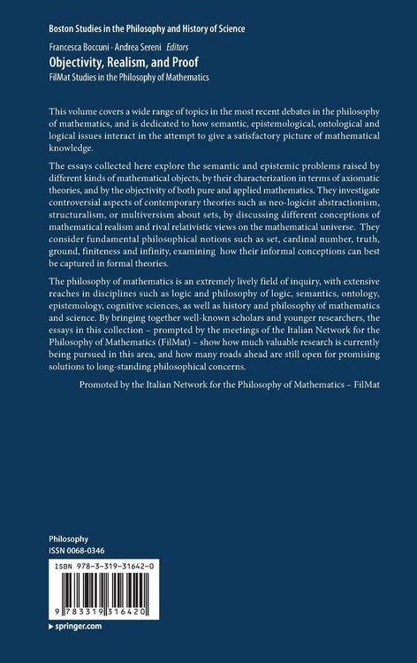 Produktbild: Objectivity, Realism, and Proof