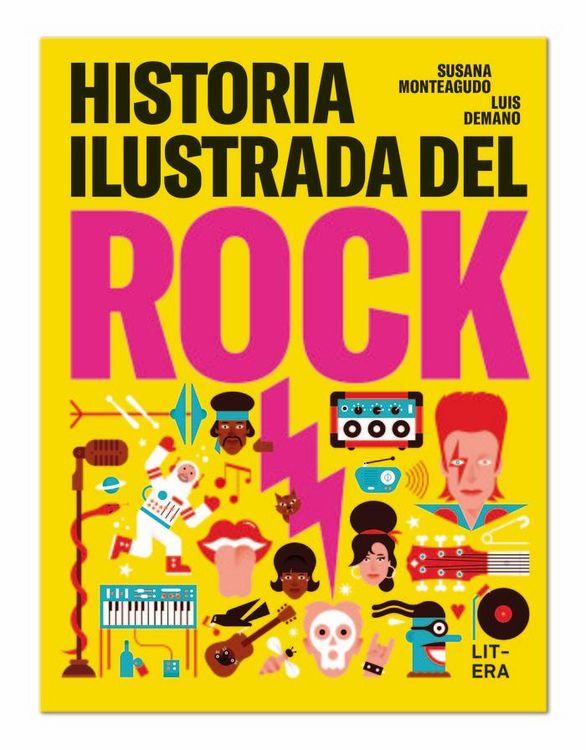 Produktbild: Historia ilustrada del rock