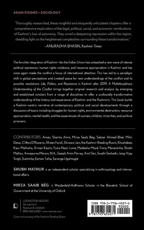Produktbild: Life, Politics, and Resistance in Kashmir after 2019