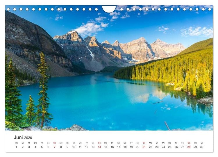 Produktbild: Kanada - Impressionen (Wandkalender 2026 DIN A4 quer), CALVENDO Monatskalender