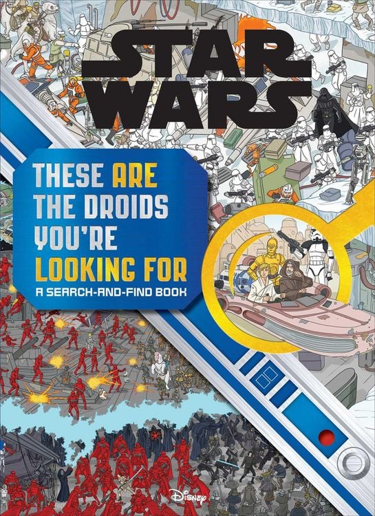 Produktbild: Star Wars Search and Find: These Are the Droids You're Looking for Search and Find Children's Book (Officially Licensed)