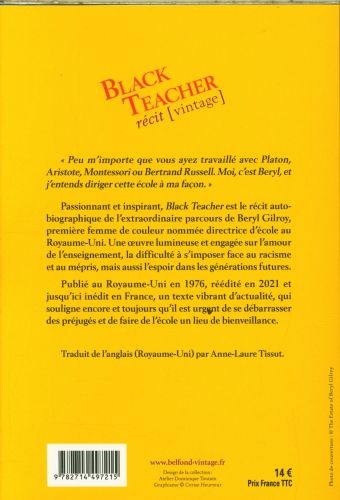 Produktbild: Black teacher : r&eacute;cit