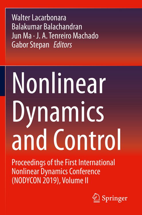 Produktbild: Nonlinear Dynamics and Control