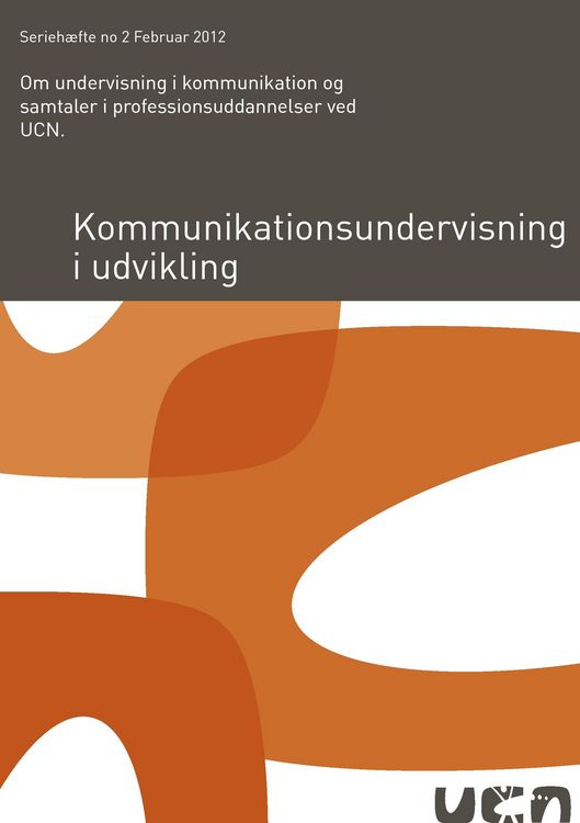 Produktbild: Kommunikationsundervisning i udvikling