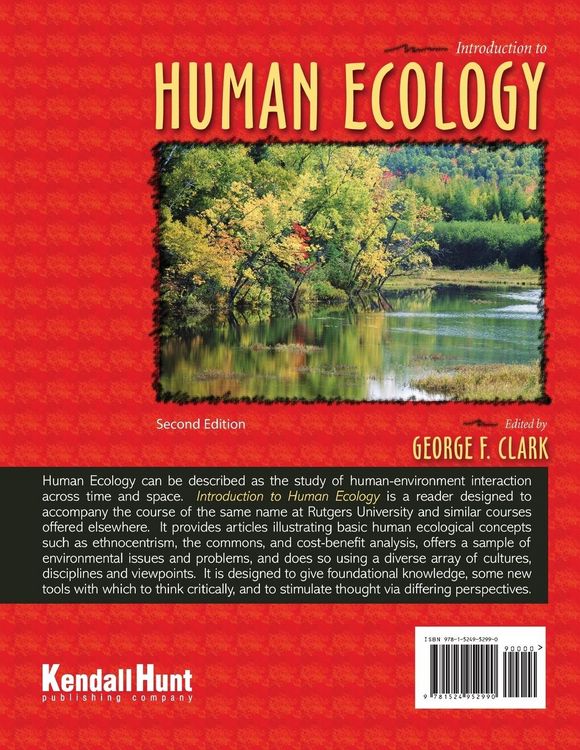Produktbild: Introduction to Human Ecology