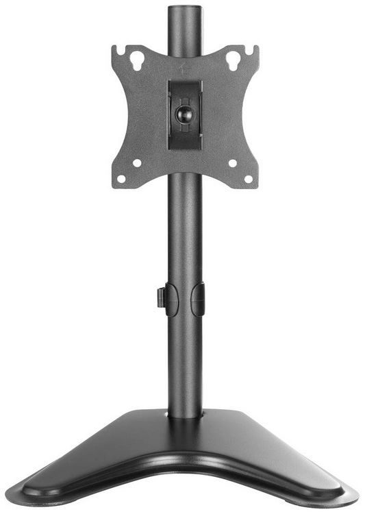 Produktbild: Manhattan 462037 Monitor-Tischhalterung 1 Display(s) 43,2 cm (17") - 68,6 cm (27") Schwarz Rotierbar, Neigbar, Schwenkbar, H&ouml;henverstellbar