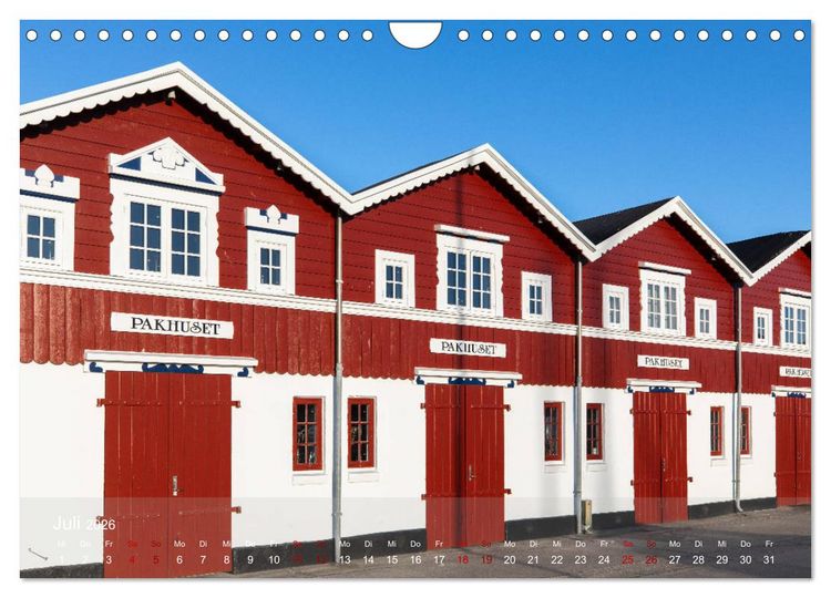 Produktbild: Sommer in Nordj&uuml;tland (Wandkalender 2026 DIN A4 quer), CALVENDO Monatskalender