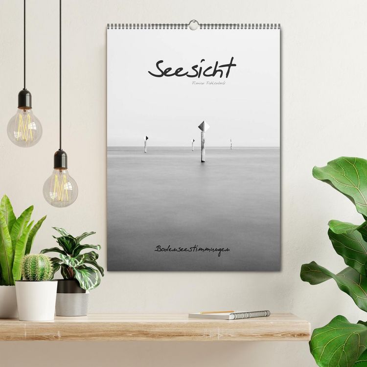 Produktbild: Seesicht - Bodenseestimmungen (Wandkalender 2026 DIN A2 hoch), CALVENDO Monatskalender