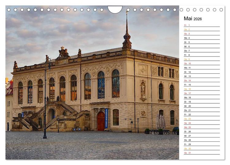 Produktbild: Dresden Bilder 2026 (Wandkalender 2026 DIN A4 quer), CALVENDO Monatskalender