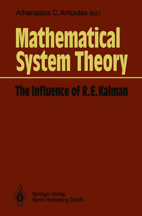 Produktbild: Mathematical System Theory