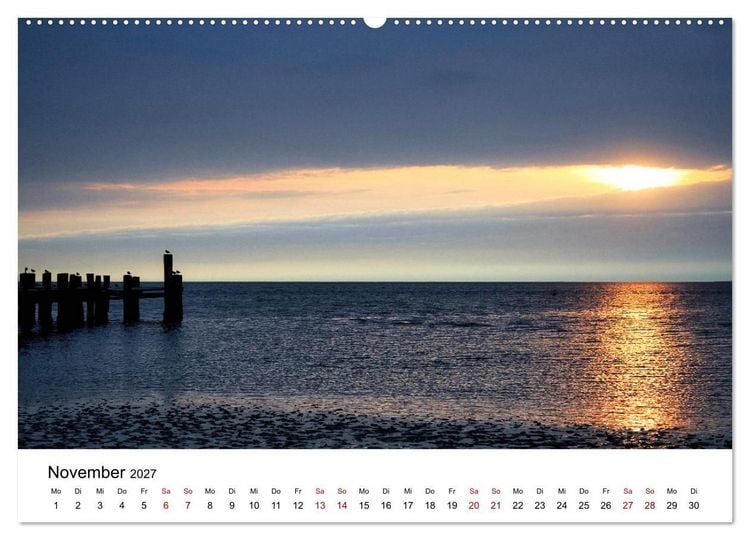 Produktbild: F&ouml;hr - Friesische Karibik (Wandkalender 2027 DIN A2 quer), CALVENDO Monatskalender