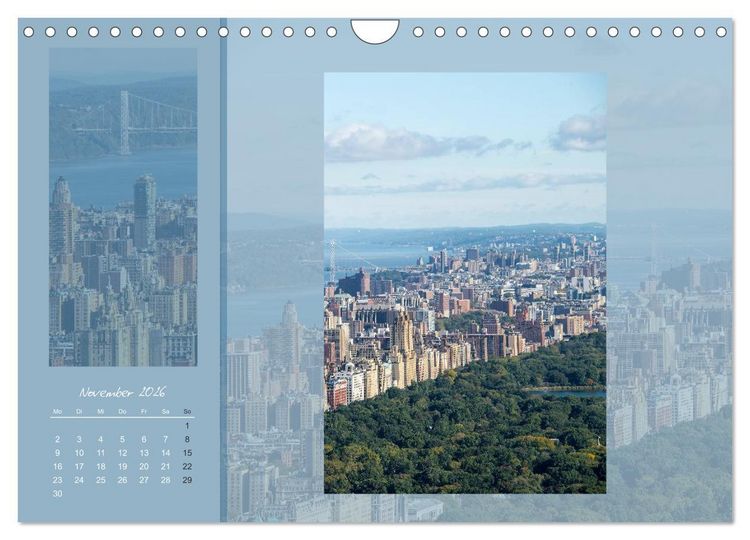 Produktbild: New York - einmal anders (Wandkalender 2026 DIN A4 quer), CALVENDO Monatskalender