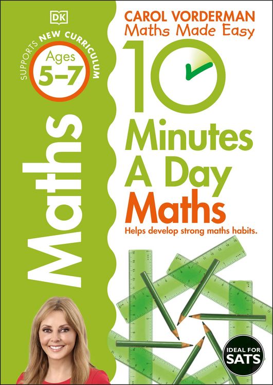 Produktbild: 10 Minutes A Day Maths, Ages 5-7 (Key Stage 1)