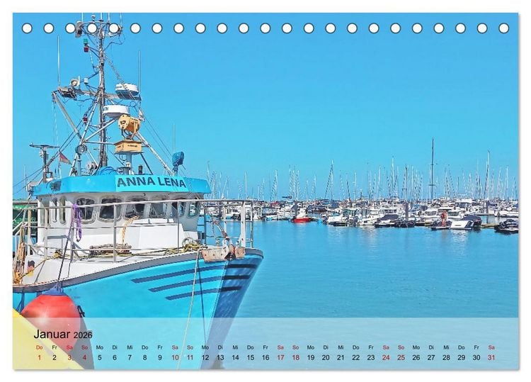 Produktbild: Ostseebad K&uuml;hlungsborn. Erholung mit allen Sinnen (Tischkalender 2026 DIN A5 quer), CALVENDO Monatskalender