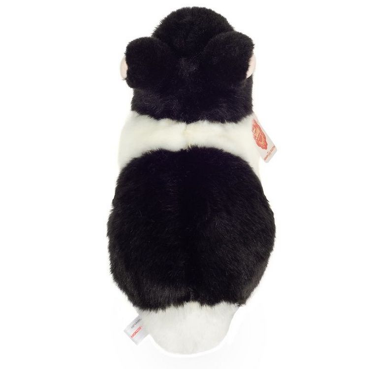 Produktbild: Teddy Hermann 937340 - Hase schwarz-wei&szlig;, Pl&uuml;schtier, 23 cm